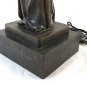 Sculpture Bronze Antique Table Lamp Well Badis Lumiere D'Algerie BM8