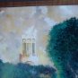 Old Painting Not Finished View Madrid Centrepiece Building Metropolis MD8