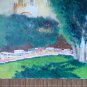 Old Painting Not Finished View Madrid Centrepiece Building Metropolis MD8