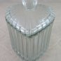 Box Glass Vintage Heart-Shaped For Candy Vintage Glass Vase R24