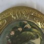 Small Frame Antique Art Nouveau Oval Style Liberty Blossom Floral BM48