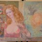 Painting Modern A Technical Mixed Portrait Feminine Nude Symbolist Yrs 90 P33.1