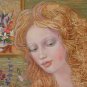Painting Modern A Technical Mixed Portrait Feminine Nude Symbolist Yrs 90 P33.1