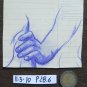 Drawing Antique With Studio For Body Human 1940 About Pencil On Card Hands P28.6