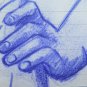 Drawing Antique With Studio For Body Human 1940 About Pencil On Card Hands P28.6