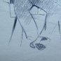 Drawing Antique Studio Figure Pencil On Basket Years 40 Sketch Sketching P28.6