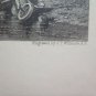 27 5/8x20 1/2in Elegant Frame Wooden Modanata engraving View of Pisa Free G40