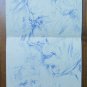 Drawing Antique Pen On Basket Sketch Portrait Male Profile P28.6