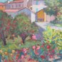 Painting oil On Linen D'Author View City 'Emiliana Opera G.Pancaldi P27