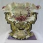 Antique Vase Centerpieces IN Ceramic Slips Slip France R87