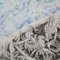 Painting Vintage 1960's Abstract Technical Of Frost Original Signed p15