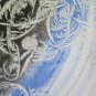 Painting Vintage 1960's Abstract Technical Of Frost Original Signed p15