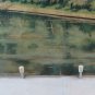 Painting Antique landscape River Signed Gauge Piedmont Beginning Century BM43