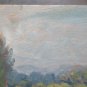 Antique Painting To oil On Board landscape Painting Sketch Studio Original p1
