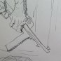 Old Drawing A Pen On Basket Opera Of Master Pancaldi of Modena P28.7