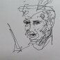Old Drawing A Pen On Basket Opera Of Master Pancaldi of Modena P28.7