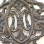Two Antique Fret Iron Handcrafted A Embossed Style Baroque Wall Frieze CH33