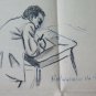 Drawing Antique Portrait Revolutionary That Study Communist Years' 50 P28.6