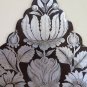 Frieze Antique Style Floral Blossom Painting And Engraved On Wrought Iron CH13 2