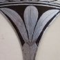 Frieze Antique Style Floral Blossom Painting And Engraved On Wrought Iron CH13 2
