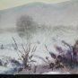 Painting landscape Winter Snowy Painting With The Technical Of Frost P14