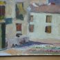 Painting Style Impressionist landscape View Country Spain Vintage '900 MD1