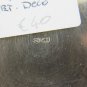 Antique Sugar Bowl Deco' IN Metal First Twentieth Century 1900 Denmark R70