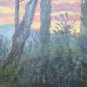 Small Painting Antique Painting oil On Board landscape Style Impressionist p1