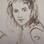 Old Drawing Sketch Studio For Portrait Feminine Faces Of Woman P28.8