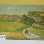 Painting Antique Signed Pancaldi landscape Countryside With Horse Half ' '900