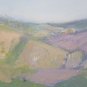 Painting Antique Signed Pancaldi landscape Countryside With Horse Half ' '900
