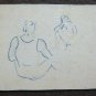 Old Drawing A Pen On Basket Sketch Years 40 Shapes Man's Author P28.5