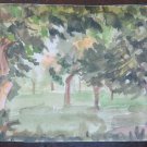 Small Painting To Watercolour Disneyana Sketch Sketching landscape P28.4