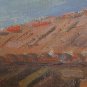 Painting Antique To oil On Linen landscape Countryside Emilia Romagna OEM p11