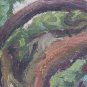 Painting Style Impressionist Half' '900 landscape Countryside With Trees