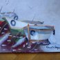 Boats Of Fisherman IN La Cale Sea Old Painting oil Signed MD6