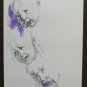 Old Drawing Pencil On Basket Portrait Children Kids Vintage Years 60 70 P28.8