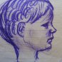 Drawing Antique Studio Anatomical Original Of Painter Gaetano Pancaldi P28.5