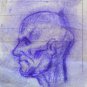 Drawing Antique Studio Anatomical Original Of Painter Gaetano Pancaldi P28.5