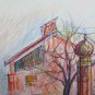 View Countryside Old Drawing Pencil On Basket Sketch Sketching Art P28.7
