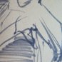 Painting Drawing Sketch On Basket Studio Figure Male Years' 50 Portrait P28.7
