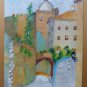 Small Painting To oil On Board Preparatory Sketch Painter Spanish MD3