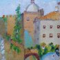 Small Painting To oil On Board Preparatory Sketch Painter Spanish MD3