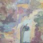 Antique Painting oil On Board Style Impressionist Vintage Oil Painting P27