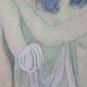 Painting Vintage Technical Mixed Experimental Nude Female The Three Graces P33.8