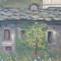 Painting Antique landscape Val Pellice Piedmont Monte Friol&Atilde;&nbsp;nd Dolphin Gagnor