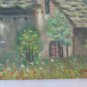 Painting Antique landscape Val Pellice Piedmont Monte Friol&Atilde;&nbsp;nd Dolphin Gagnor