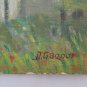 Painting Antique landscape Val Pellice Piedmont Monte Friol&Atilde;&nbsp;nd Dolphin Gagnor