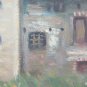 Painting Antique landscape Val Pellice Piedmont Monte Friol&Atilde;&nbsp;nd Dolphin Gagnor