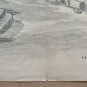 Drawing Antique Pencil On Basket View by Country Signed P.Marchal France BM53.2